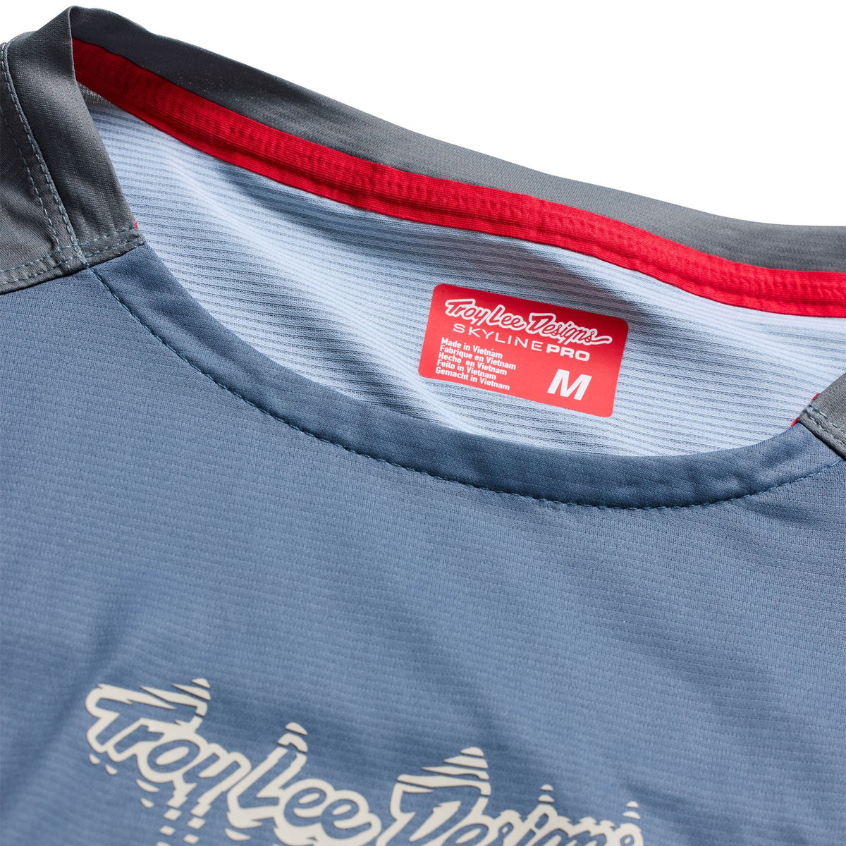 Camisola TROY LEE DESIGNS SKYLINE PRO DESCEND de manga curta Slate