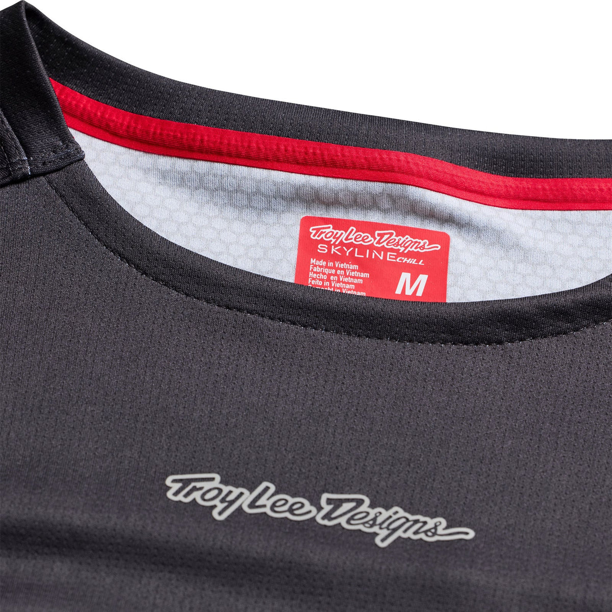 Camisola de manga comprida TROY LEE DESIGNS SKYLINE CHILL SWITCHBACK cor de carbono
