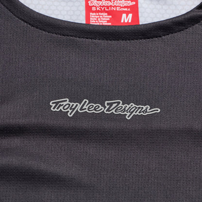 Camisola de manga comprida TROY LEE DESIGNS SKYLINE CHILL SWITCHBACK cor de carbono