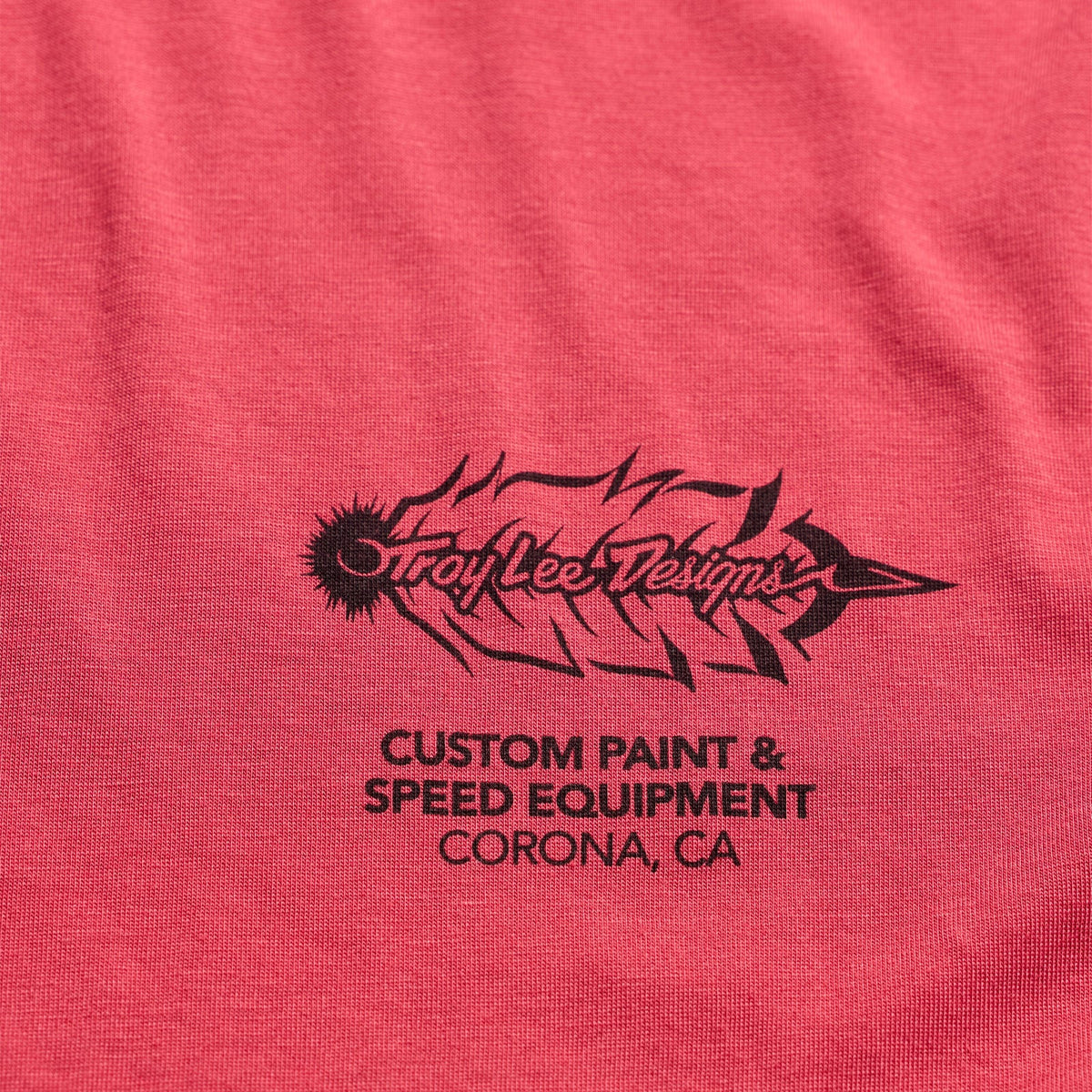 Camisola de manga comprida TROY LEE DESIGNS SKYLINE RIDE FEATHERED, vermelho-brasa