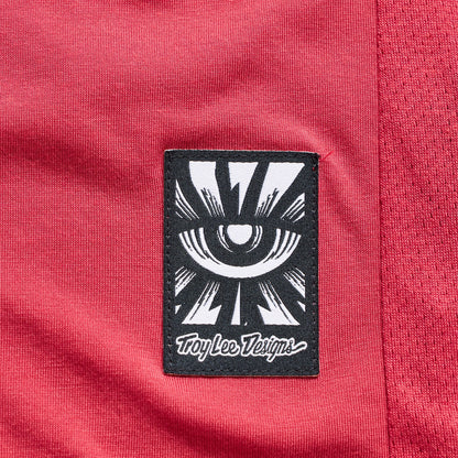 Camisola de manga comprida TROY LEE DESIGNS SKYLINE RIDE FEATHERED, vermelho-brasa