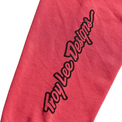 Camisola de manga comprida TROY LEE DESIGNS SKYLINE RIDE FEATHERED, vermelho-brasa