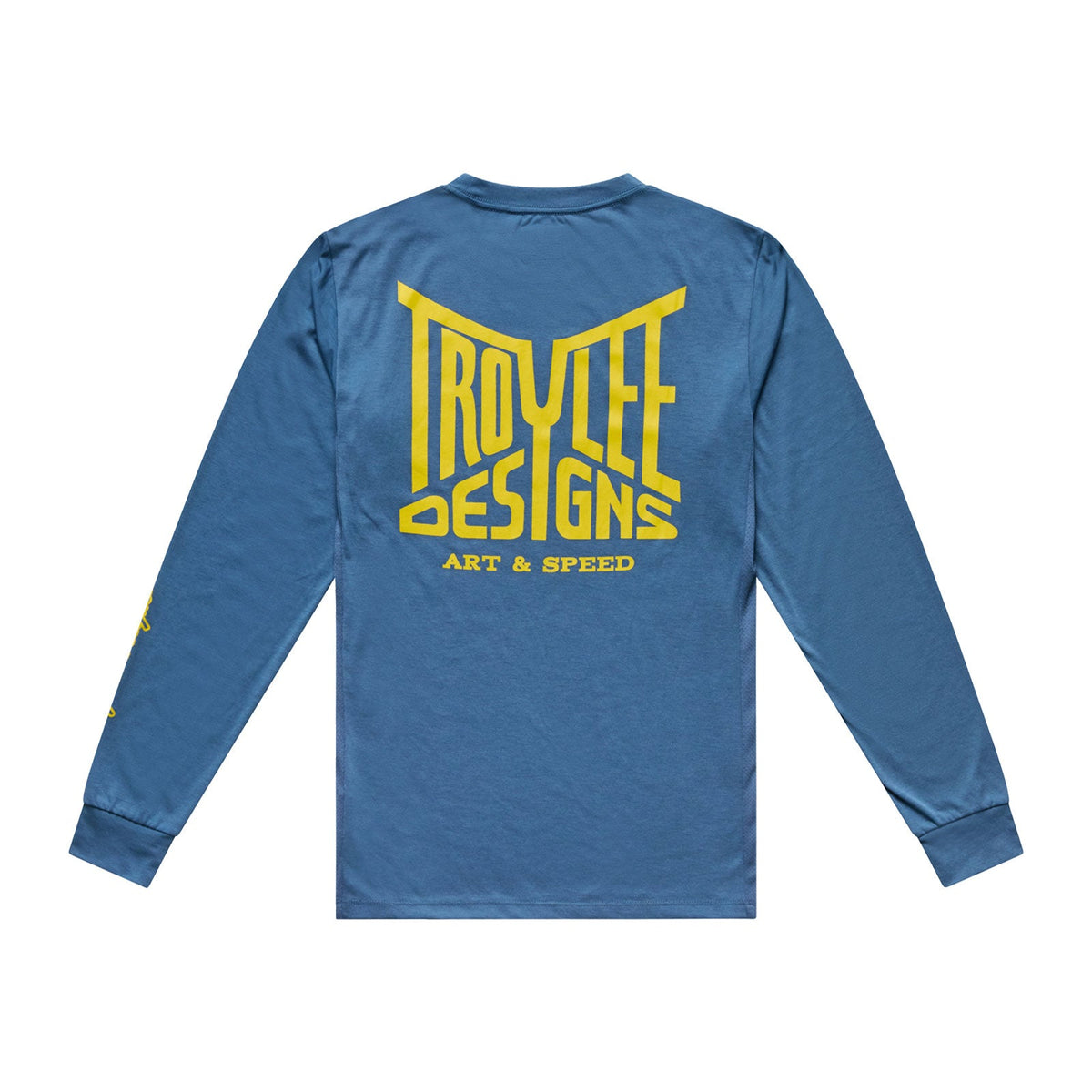 Camisola de manga comprida TROY LEE DESIGNS SKYLINE RIDE HANDLEBAR, cinzento-ardósia