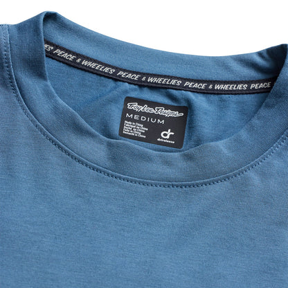 Camisola de manga comprida TROY LEE DESIGNS SKYLINE RIDE HANDLEBAR, cinzento-ardósia