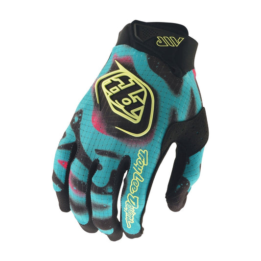 Luvas TROY LEE DESIGNS AIR MEMBRANE Preto/Amarelo