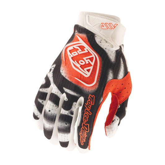 Luvas TROY LEE DESIGNS AIR MEMBRANE Branco/Vermelho