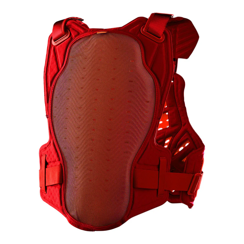 Colete de proteção TROY LEE DESIGNS ROCKFIGHT CE FLEX Vermelho