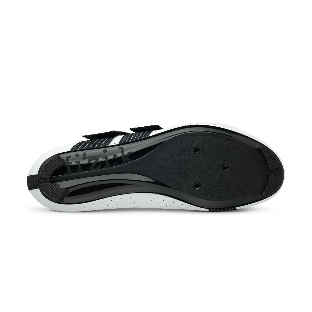 Sapatilhas de estrada FIZIK R5 TEMPO POWERSTRAP Brancas