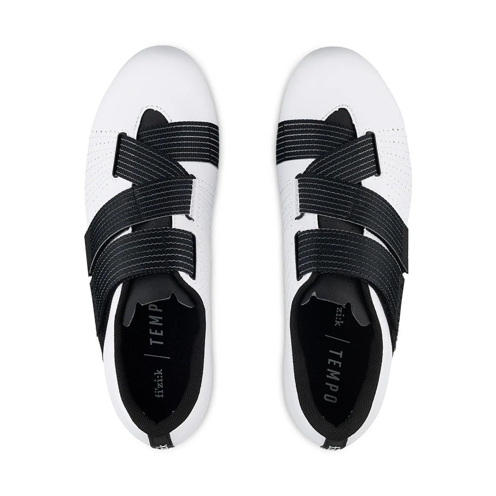 Sapatilhas de estrada FIZIK R5 TEMPO POWERSTRAP Brancas