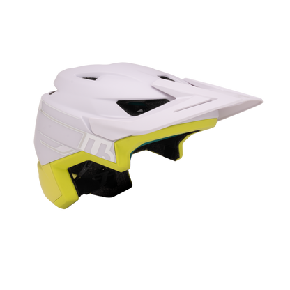 Capacete MTB URGE TREPS BLOOM BEAM Branco/Amarelo