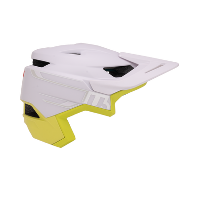 Capacete MTB URGE TREPS BLOOM BEAM Branco/Amarelo