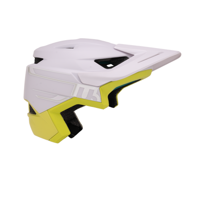 Capacete MTB URGE TREPS BLOOM BEAM Branco/Amarelo