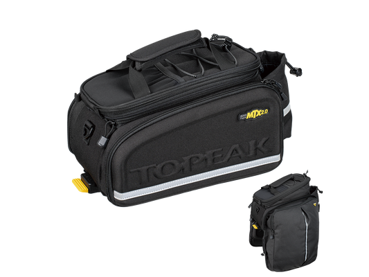 Saco de transporte de bagagem TOPEAK MTX TRUNKBAG DXP - MTX 2.0 19.4L Preto