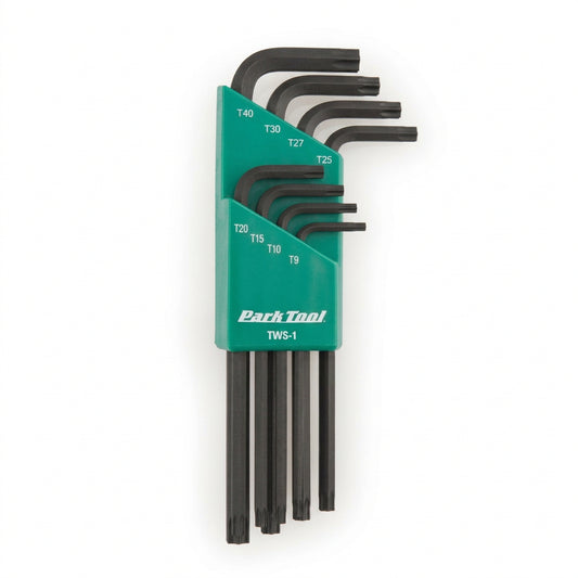 Park Tool TWS-1 Conjunto de chaves Torx em L com suporte