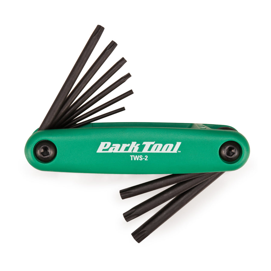 Park Tool TWS-2, conjunto dobrável de chaves Torx
