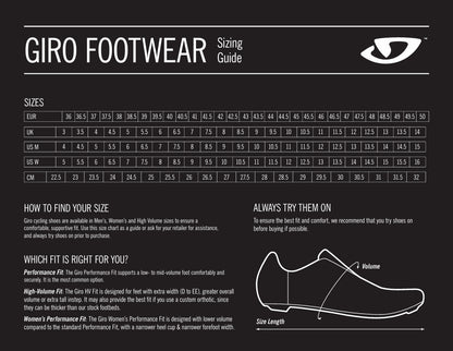 Sapatilhas MTB GIRO LATCH Mulher Preto