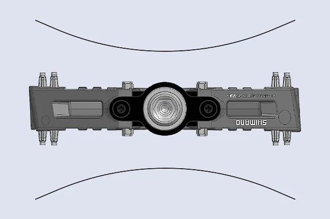 Pedais planos SHIMANO XT PD-M8240