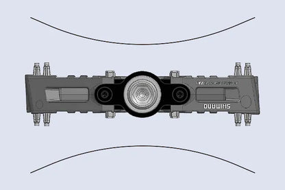 Pedais Planos SHIMANO XT PD-M8240