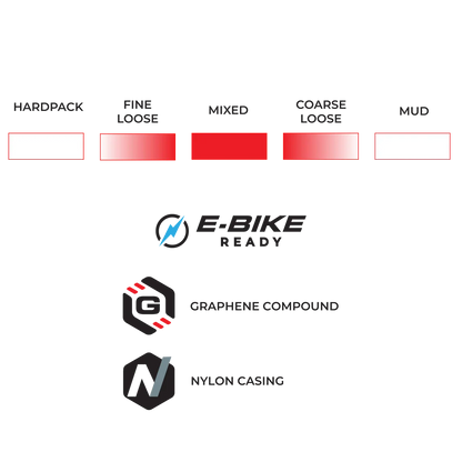 Pneu VITTORIA TERRENO T50 MIXED Gravel Endurance 700c Tubeless Ready Flexível Preto