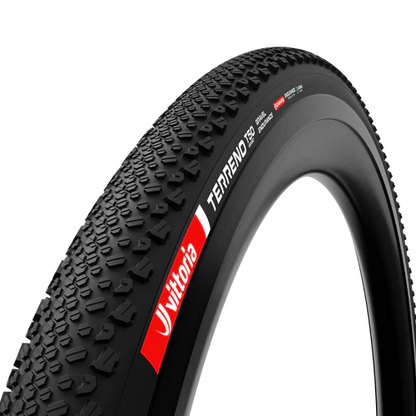 Pneu VITTORIA TERRENO T50 MIXED Gravel Endurance 700c Tubeless Ready Flexível Preto