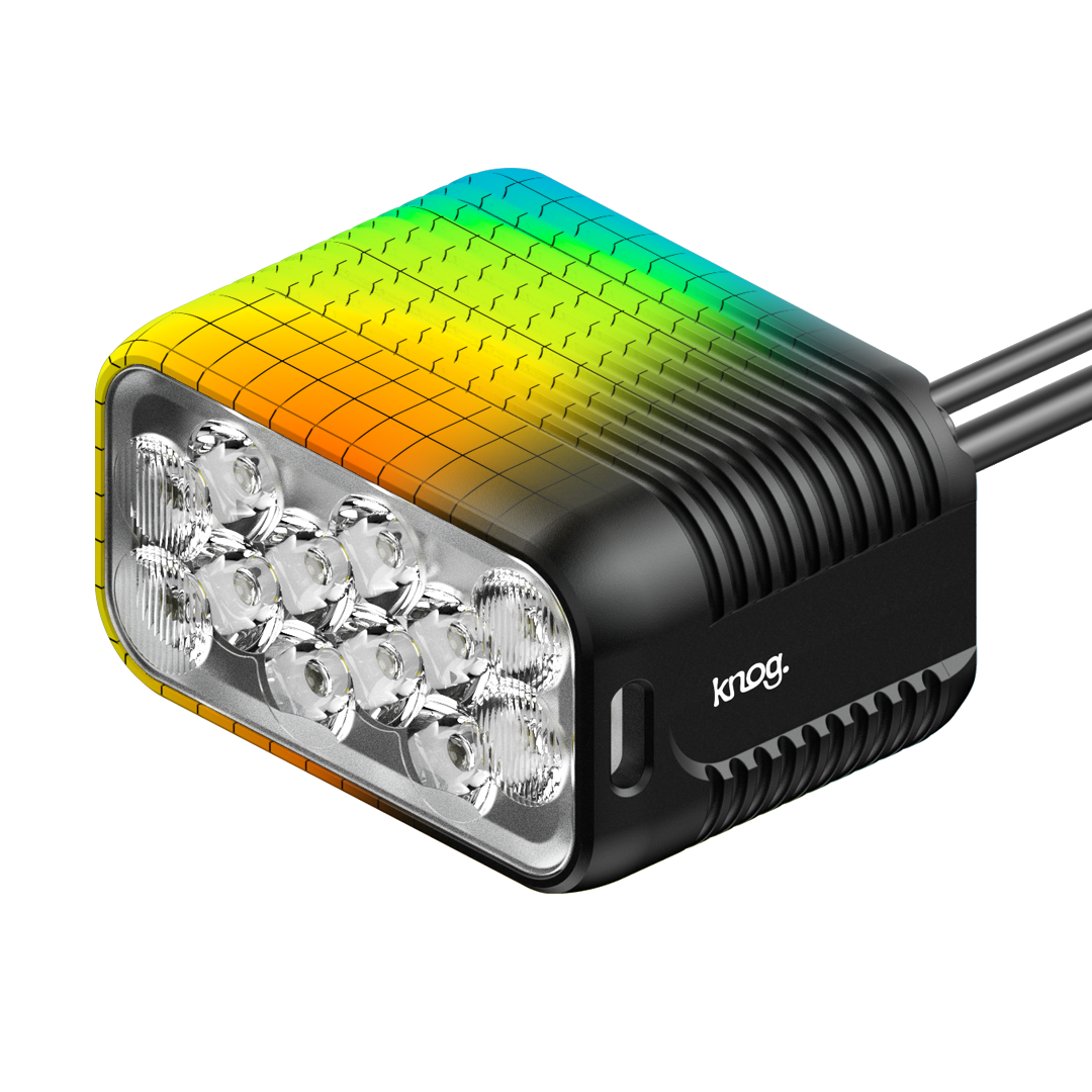 Luz dianteira KNOG BLINDER E 1800