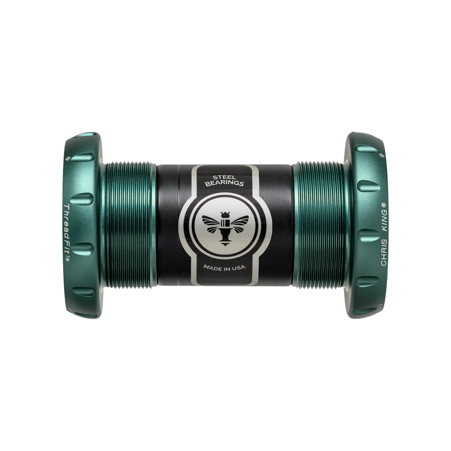 Pedaleira CHRIS KING ThreadFit 30 68/73mm Verde