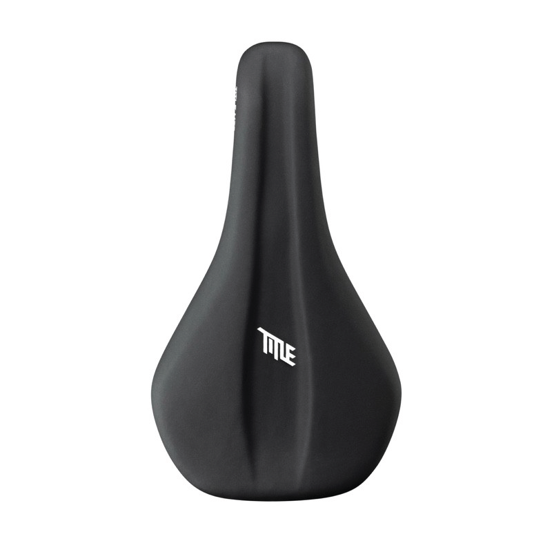 Selle Title MS2 noire, vue de trois quarts