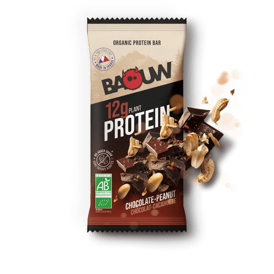 BAOUW ORGANIC EXTRA Chocolate/Marshmallow Barra de proteínas (50g)