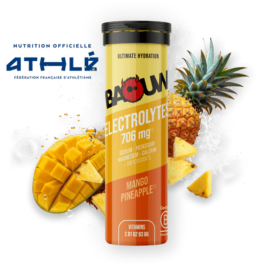 BAOUW Energy Drink (Tubo de 10 comprimidos) Manga/Abacaxi