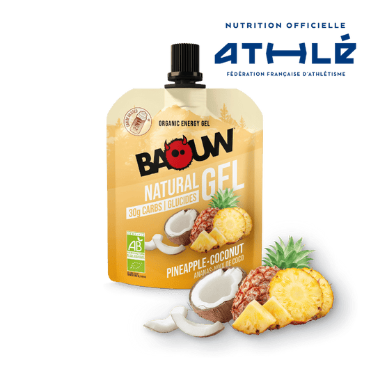 BAOUW Gel Energético Ananás/Coco Biológico (85g)