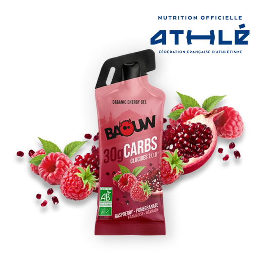 Gel Energético BAOUW Framboesa/Romã (44g)