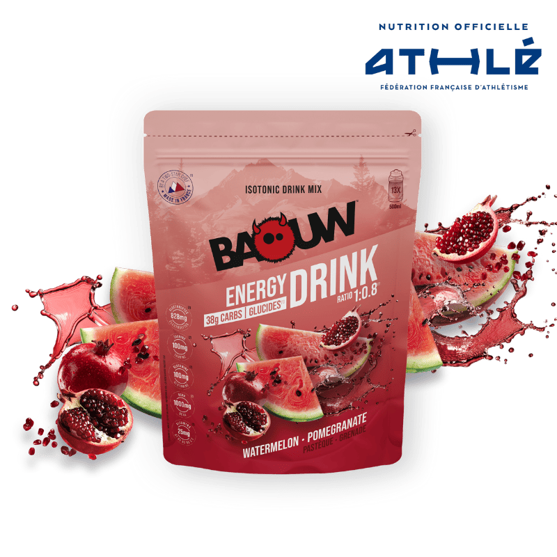 BAOUW ISOTONIC Energy Drink (585g) Melancia/ Romã