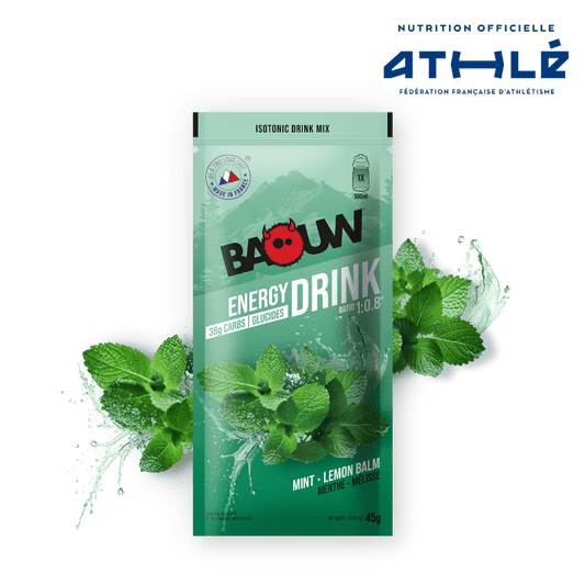 BAOUW ISOTONIC Bebida energética (45g) Hortelã/Melissa