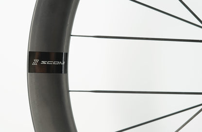 Par de Rodas SCOM ULTRA 62+ Tubeless Ready (Center Lock)