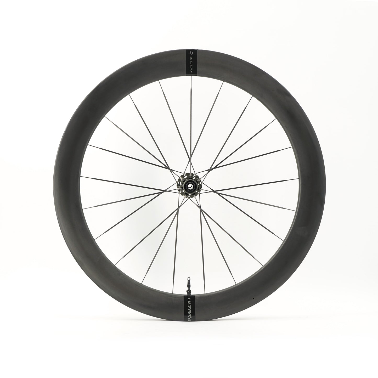 Par de rodas SCOM ULTRA 62+ Tubeless Ready (bloqueio central)