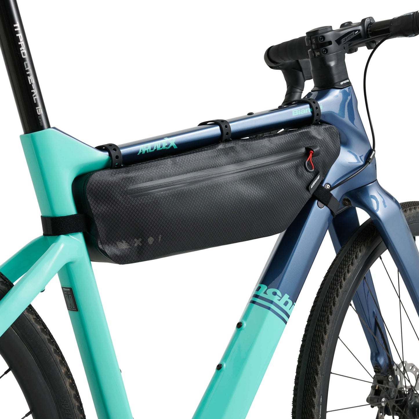 Mala para quadro USWE FRAME TUBE SMALL 2,6 L Preta