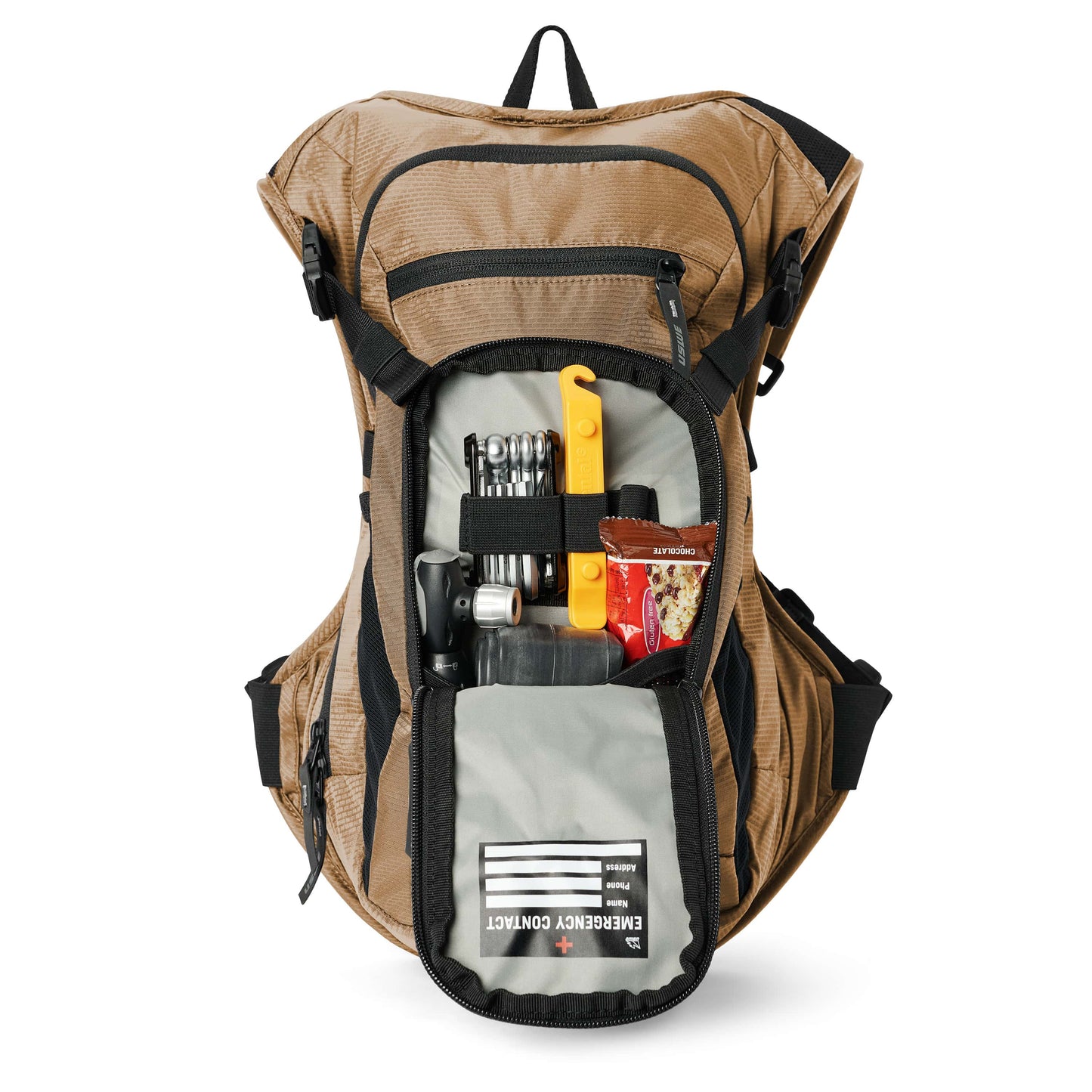 Mochila de hidratação USWE MTB HYDRO 9 L Bronze