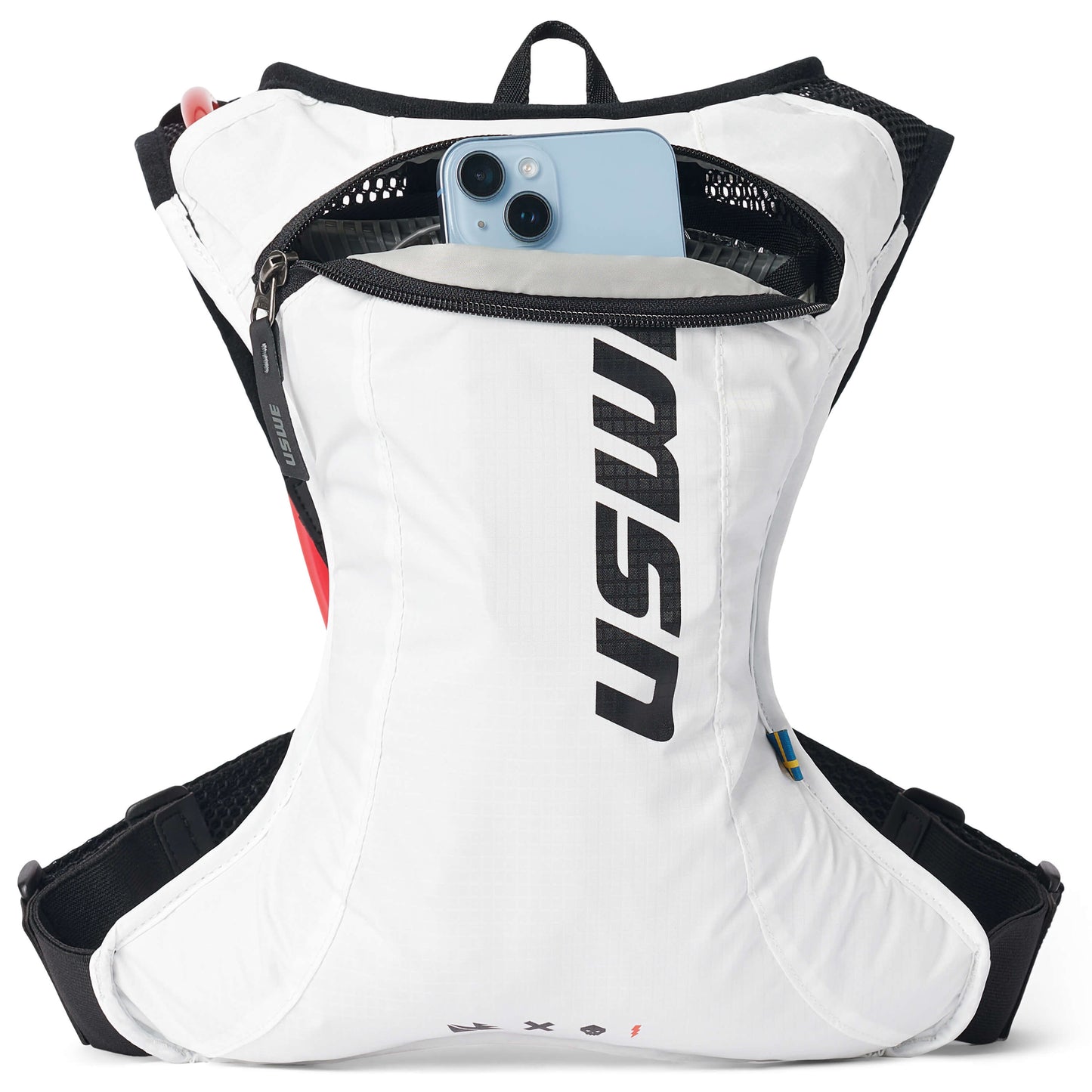 Mochila de hidratação USWE RACE 2.0 2 L Branca