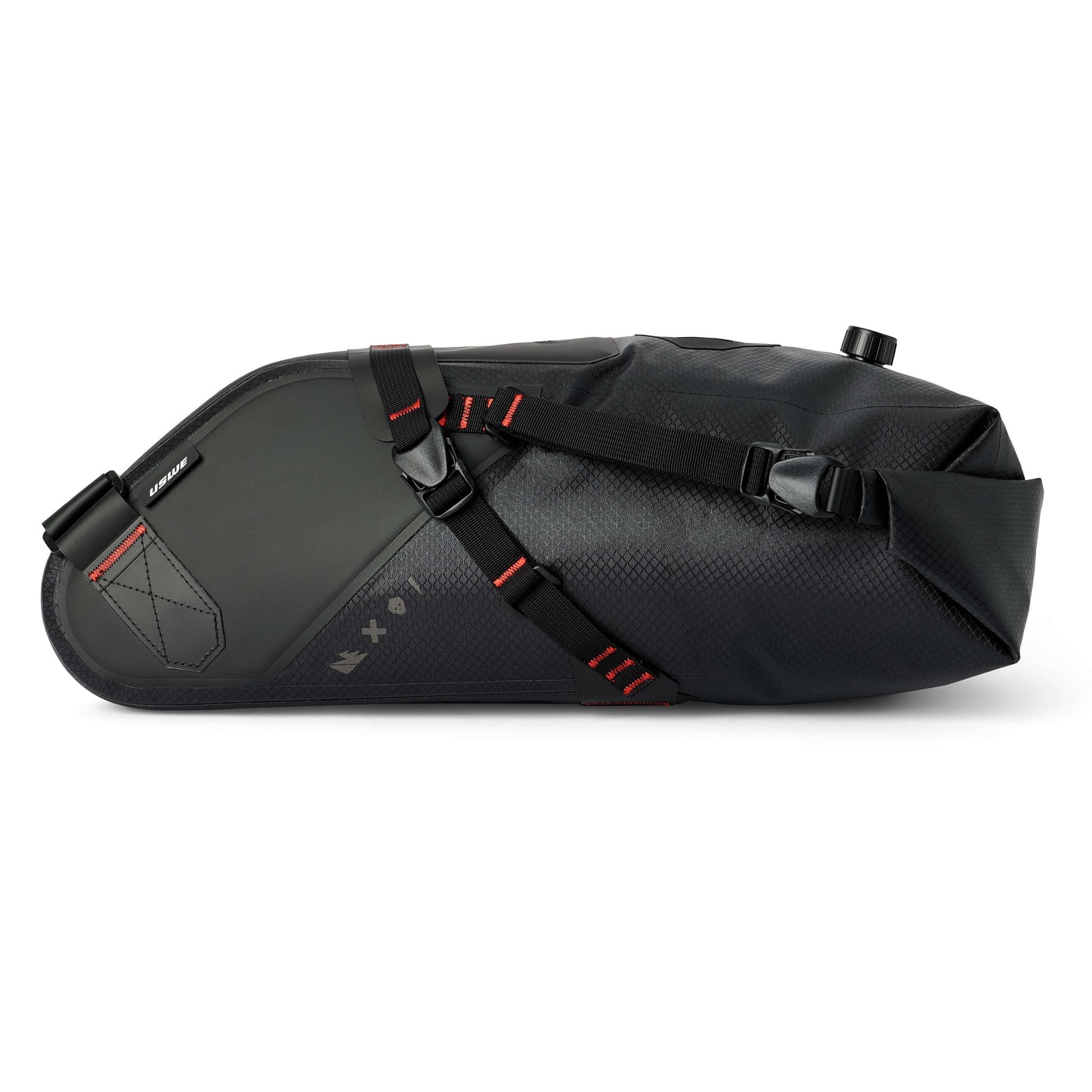 Mala de selim USWE ROLLTOP SADDLE BAG 9 L Preta