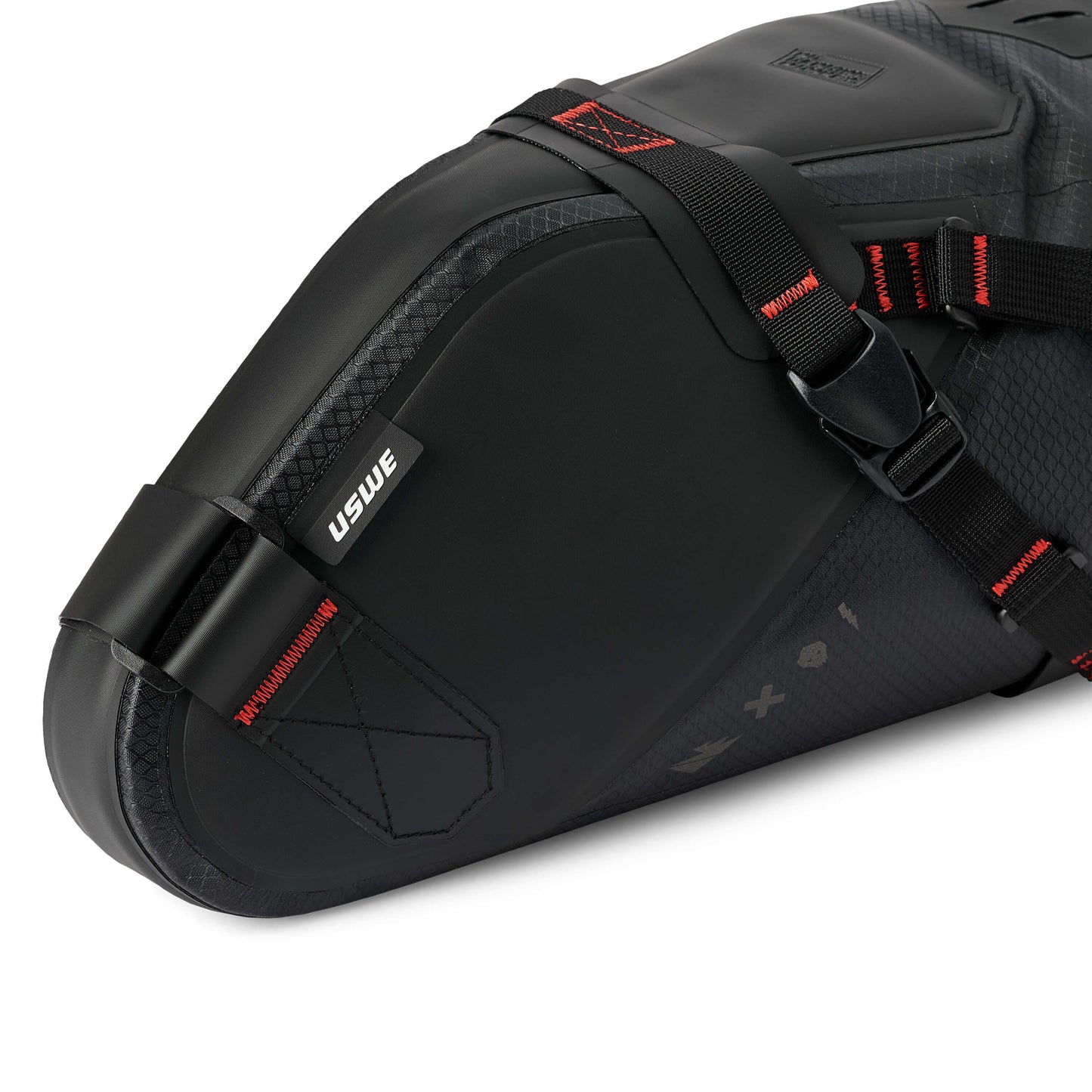 Mala de selim USWE ROLLTOP SADDLE BAG 9 L Preta