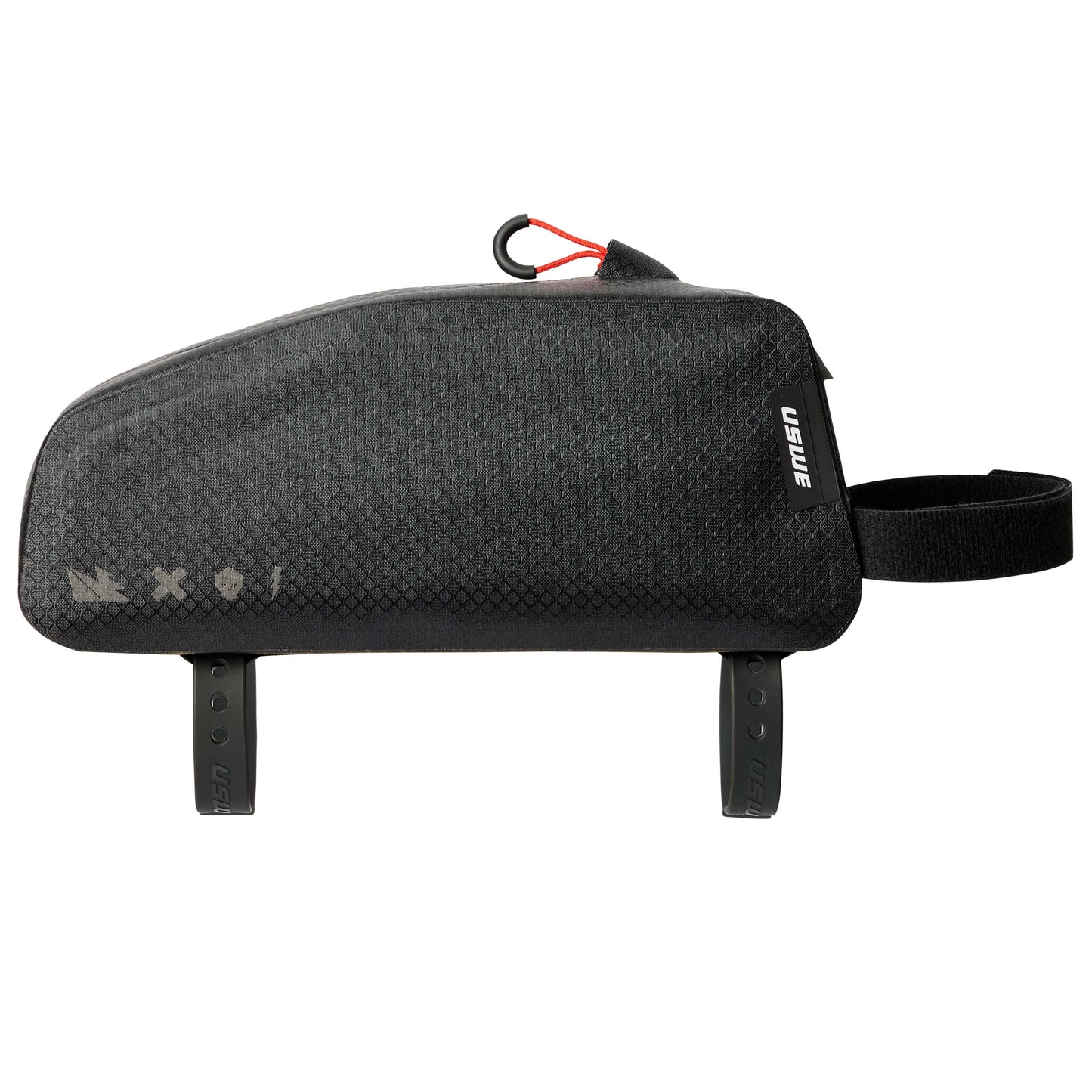 Mala para quadro USWE TOP TUBE ZIPPERED 1,2 L Preta
