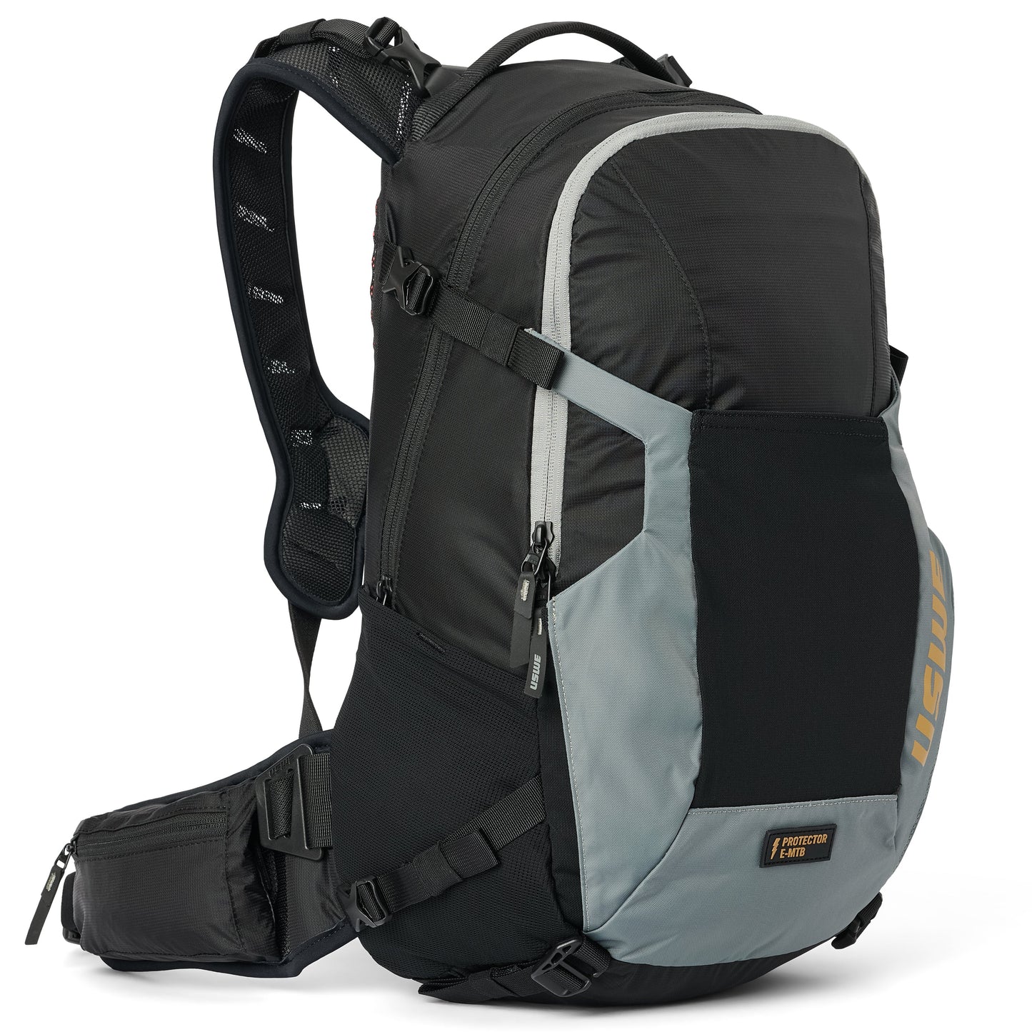 Mochila USWE WATT E-BIKE 25 L Preta