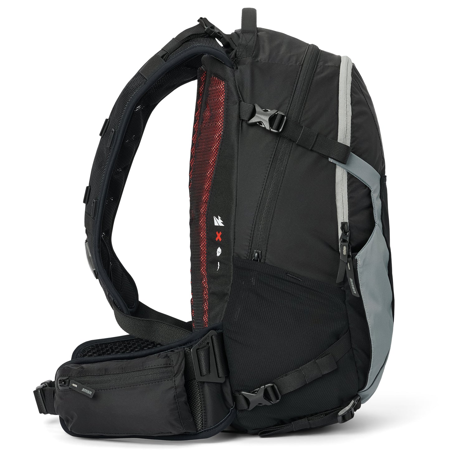 Mochila USWE WATT E-BIKE 25 L Preta