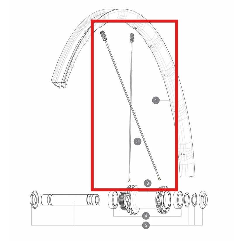 KIT 12 RAIOS 298 M7/7 DIANTEIROS/TRASEIROS ALLROAD SL AERO