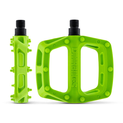 Pedais Planos DMR V6 Verde