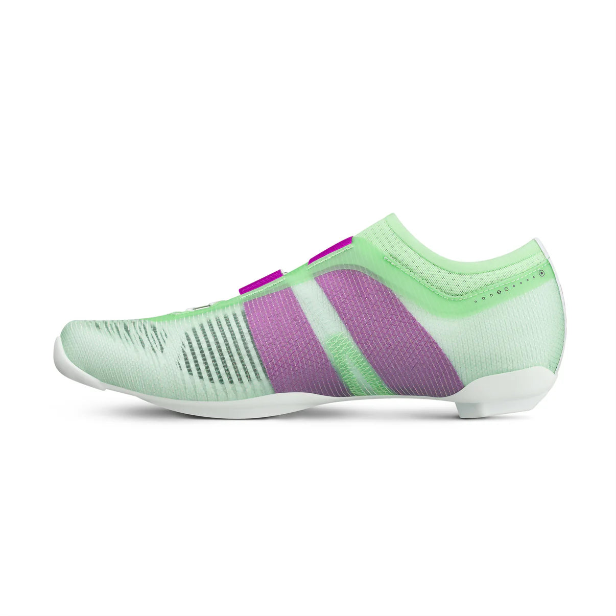 Sapatilhas de estrada FIZIK VENTO VEGA CARBON Verde/Roxo