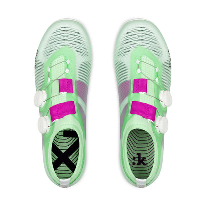 Sapatilhas de Estrada FIZIK VEGA CARBON Verde/Roxo