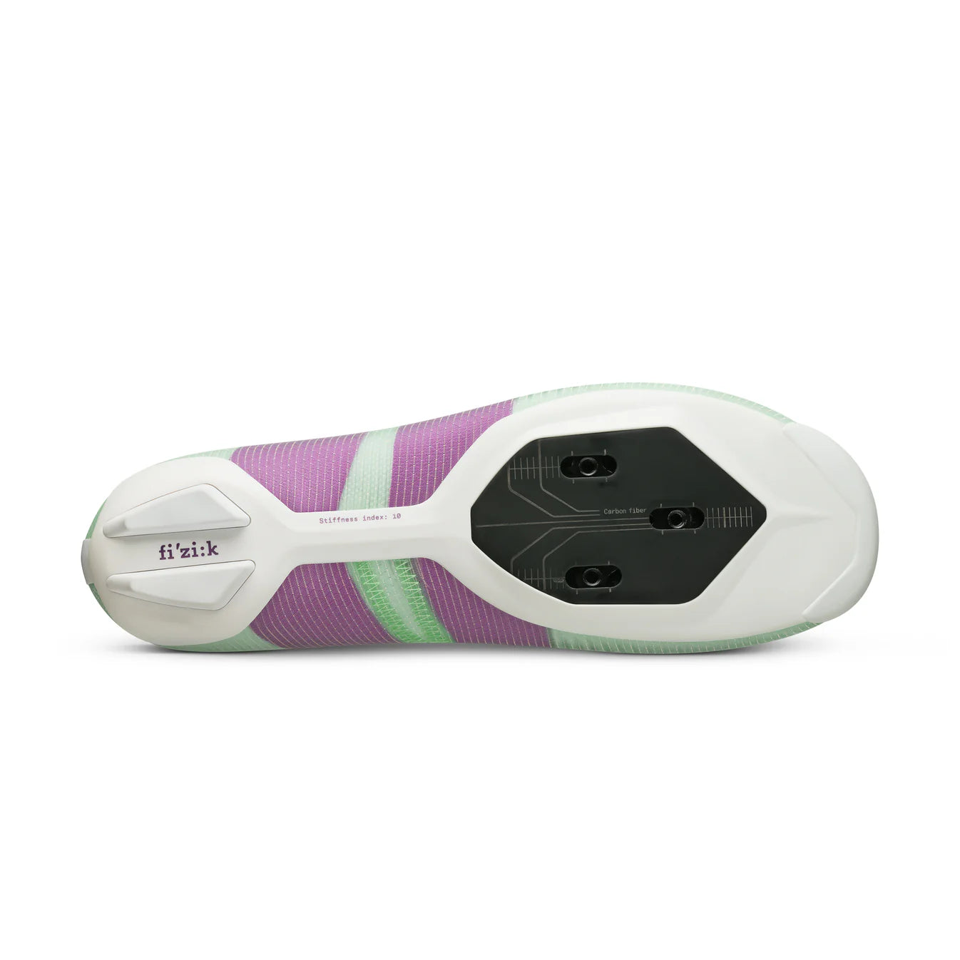 Sapatilhas de estrada FIZIK VENTO VEGA CARBON Verde/Roxo