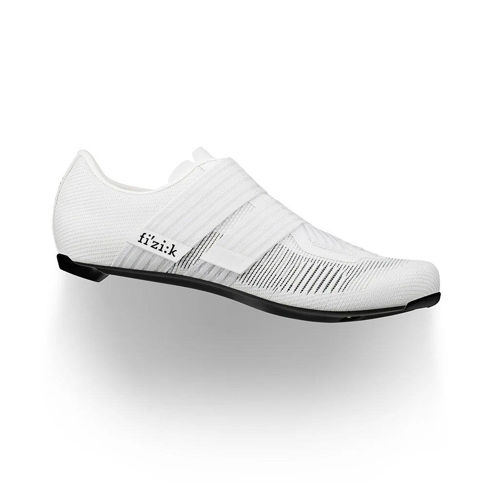 Sapatilhas de estrada FIZIK VENTO POWERSTRAP AEROWEAVE Brancas