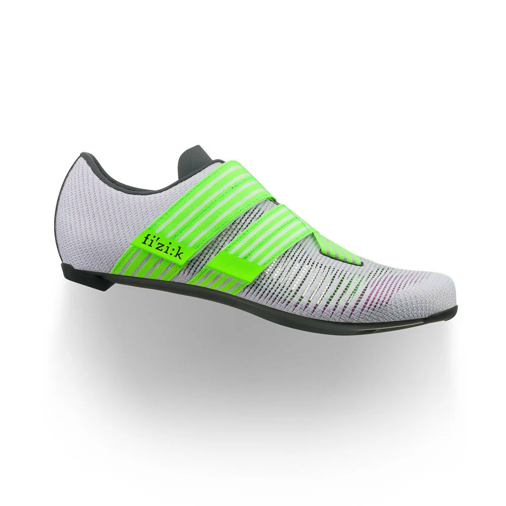Sapatilhas de estrada FIZIK VENTO POWERSTRAP R2 Roxo/Verde